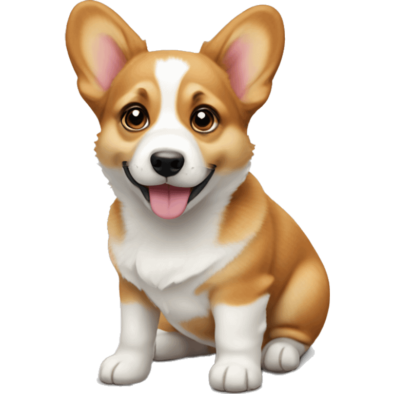 Corgi puppy  emoji