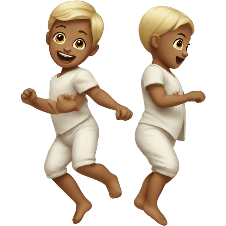 Baby dancing emoji