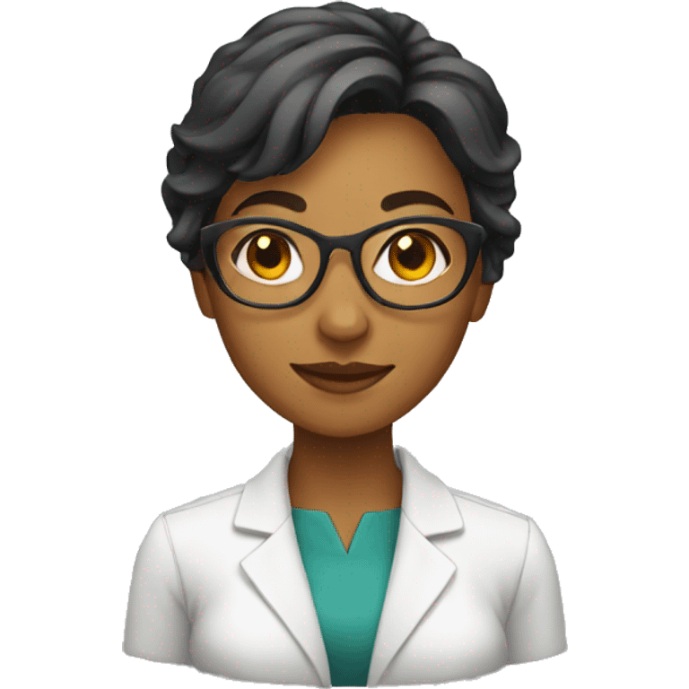 young female professor emoji