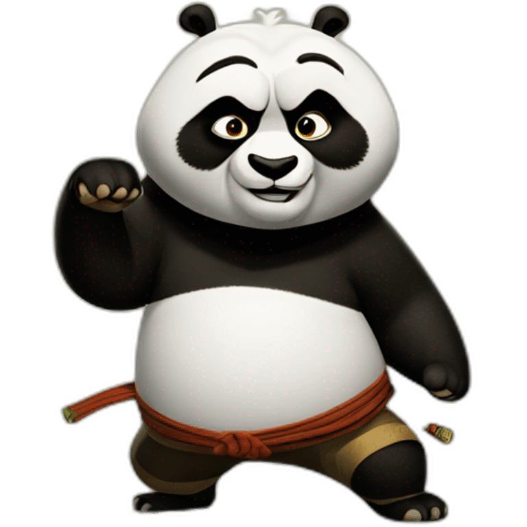 Kung fu panda  emoji