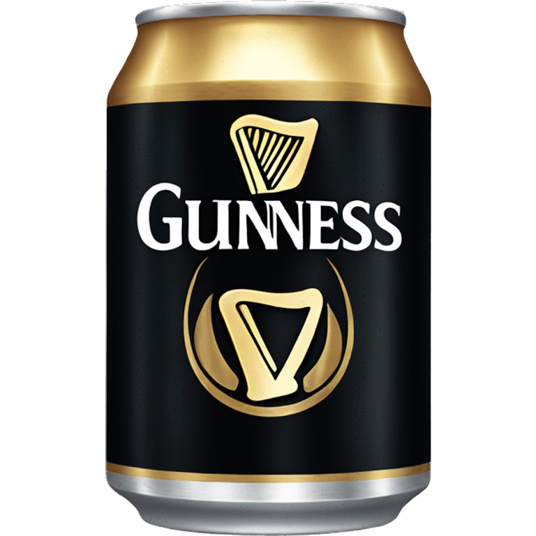 Guinness beer can emoji