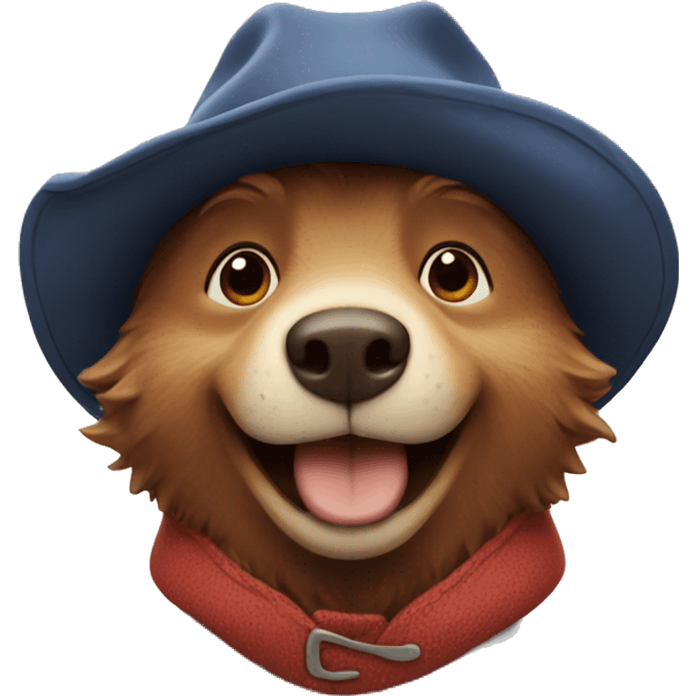 Paddington smiling emoji