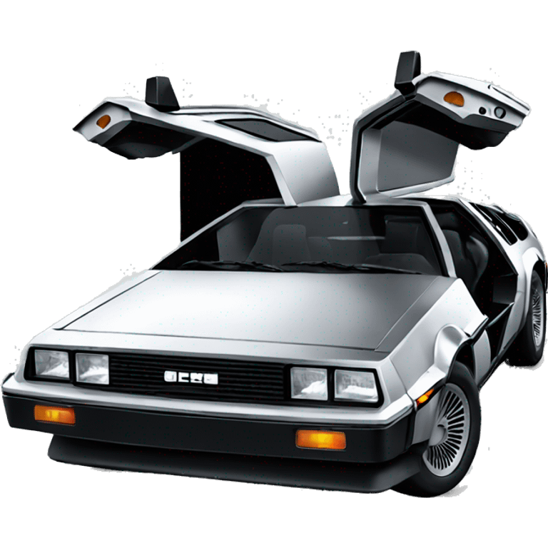 delorean animated emoji