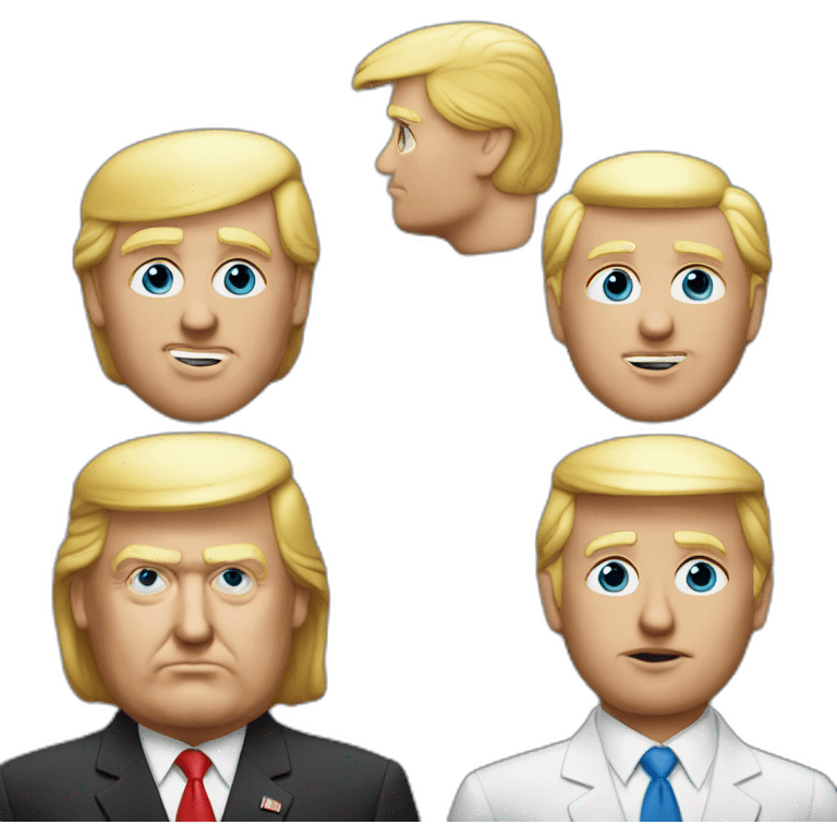 Staline with Trump emoji