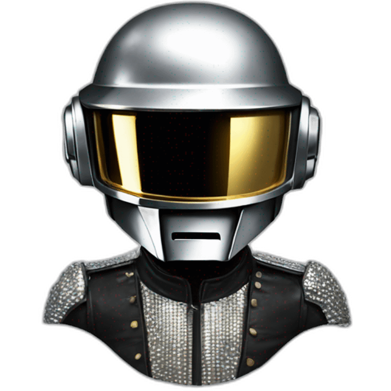 Daft punk silver emoji