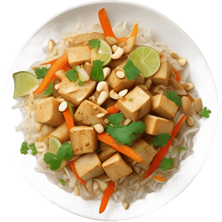 Tofu pad Thai emoji