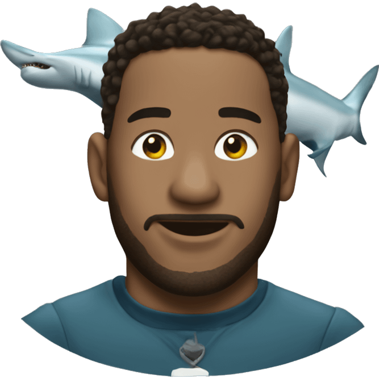 Shark with Thompson emoji