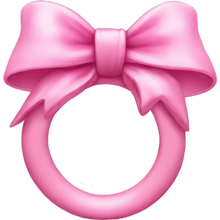 ring with pink bow emoji