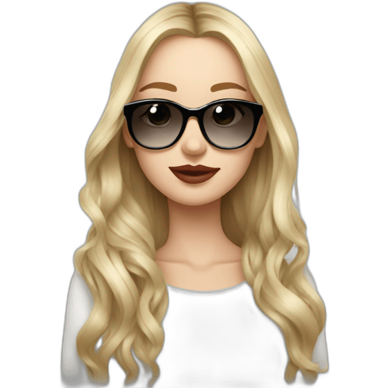 Viktoria Strok cool girl who live in Warsaw emoji