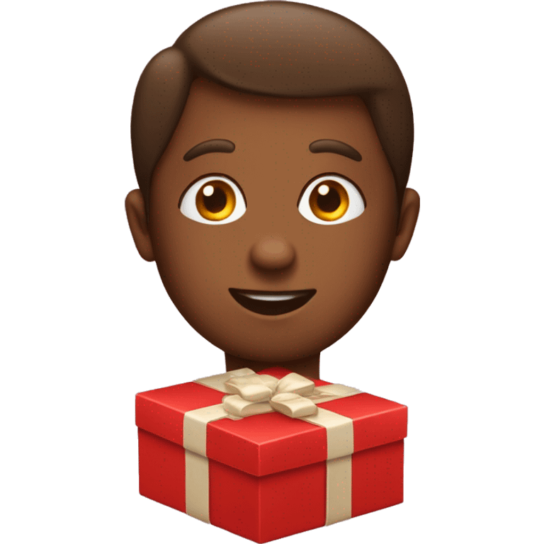 Red box of chocolates emoji