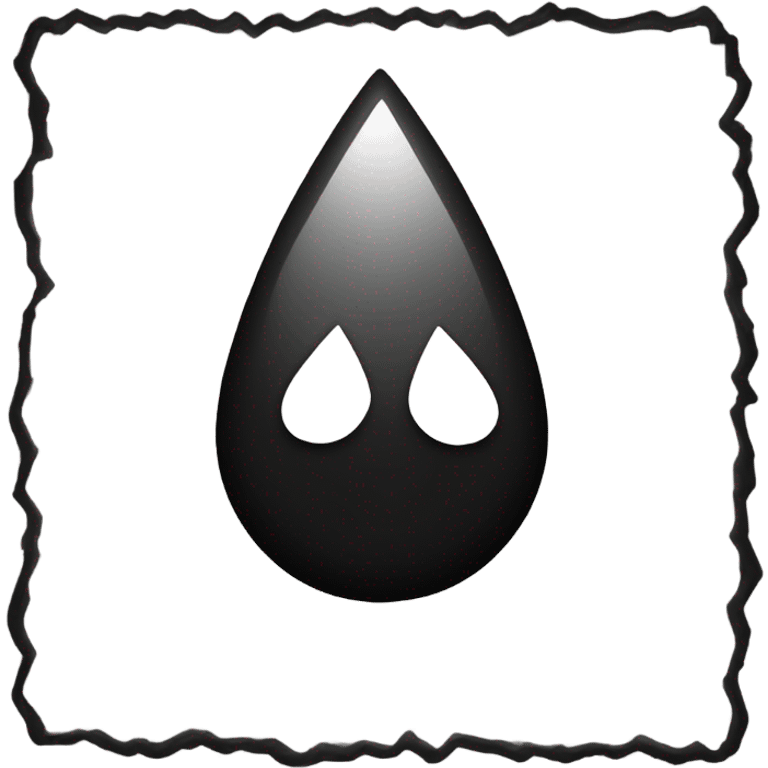 magic the gathering black mana symbol emoji