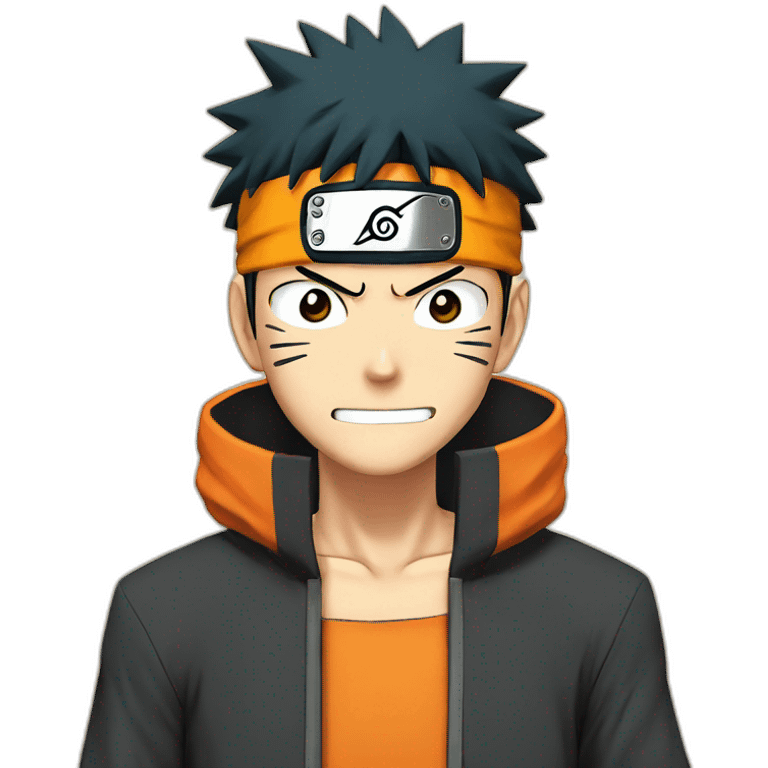 Naruto sur Luffy emoji