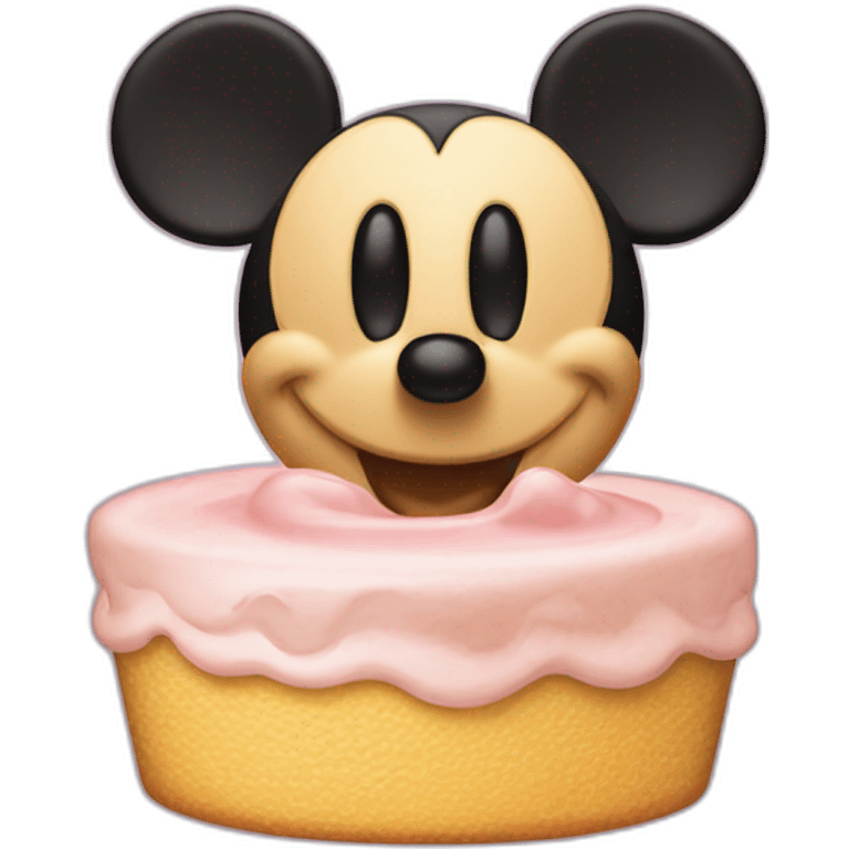 Mickey mousse surpris emoji