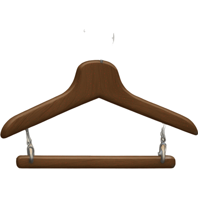 wood hanger emoji