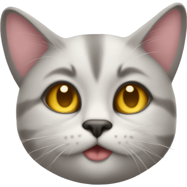 cat with a kiss emoji