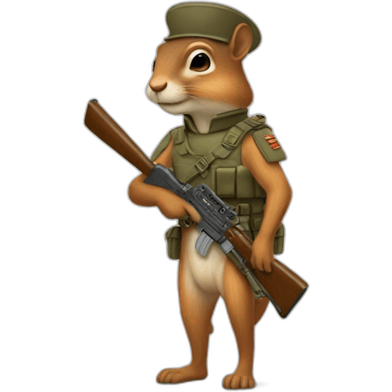 squirel soldier emoji