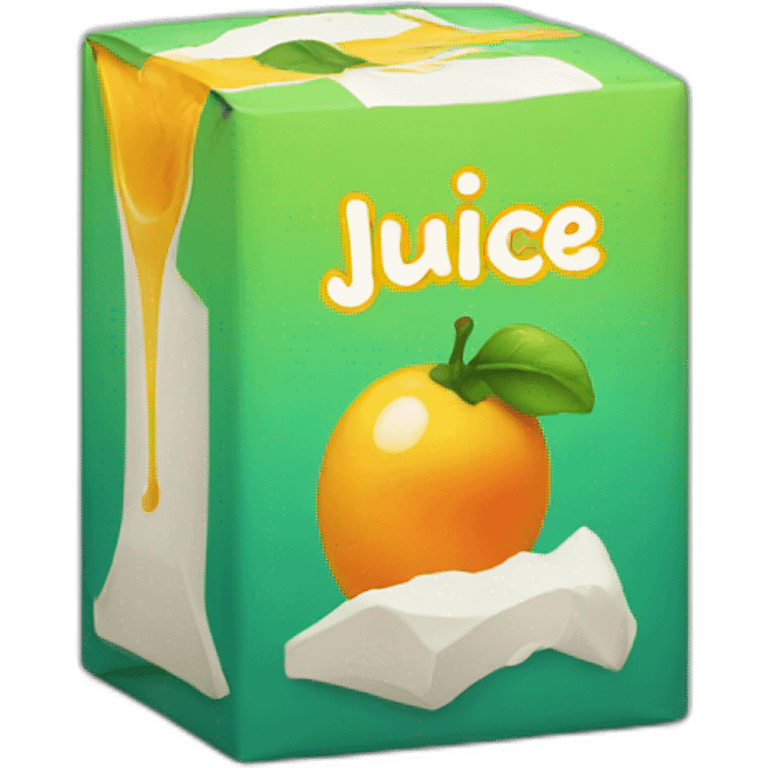 Juice box emoji