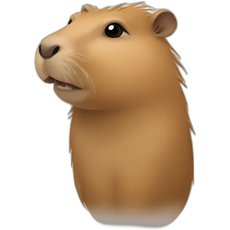 Capybara emoji