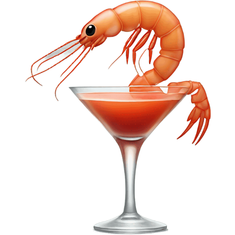 shrimp cocktail  emoji