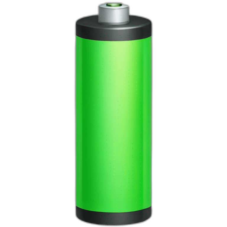 green battery emoji