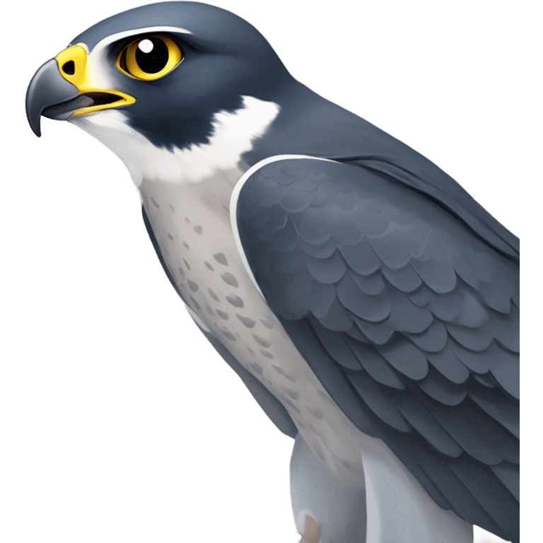 Peregrine falcon emoji