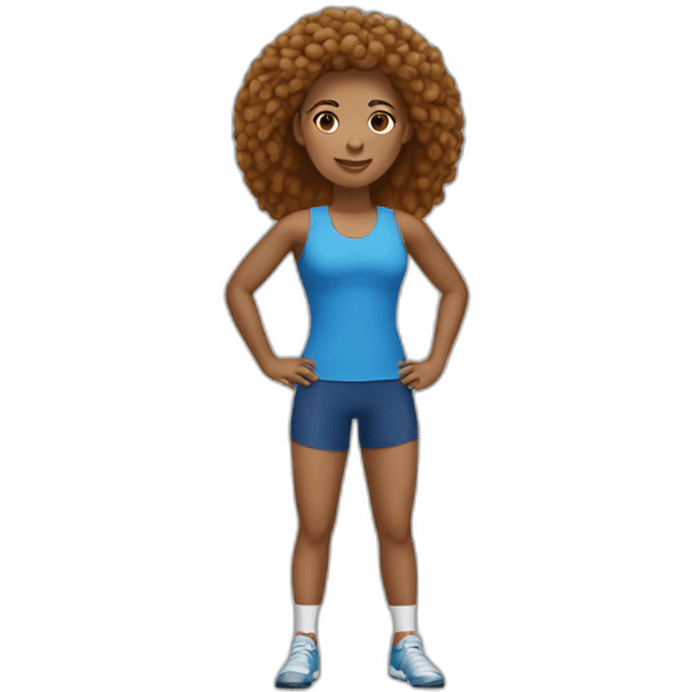 Femme sportive emoji