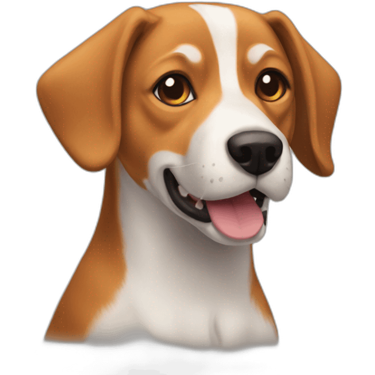 beagle fox mix emoji