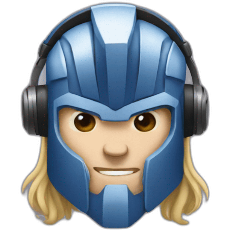 thor with headphones emoji