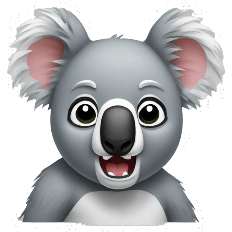 koala angry emoji