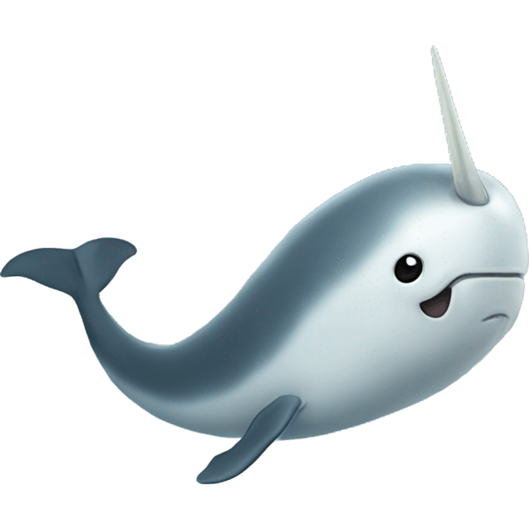 narwhal with iceberg  emoji