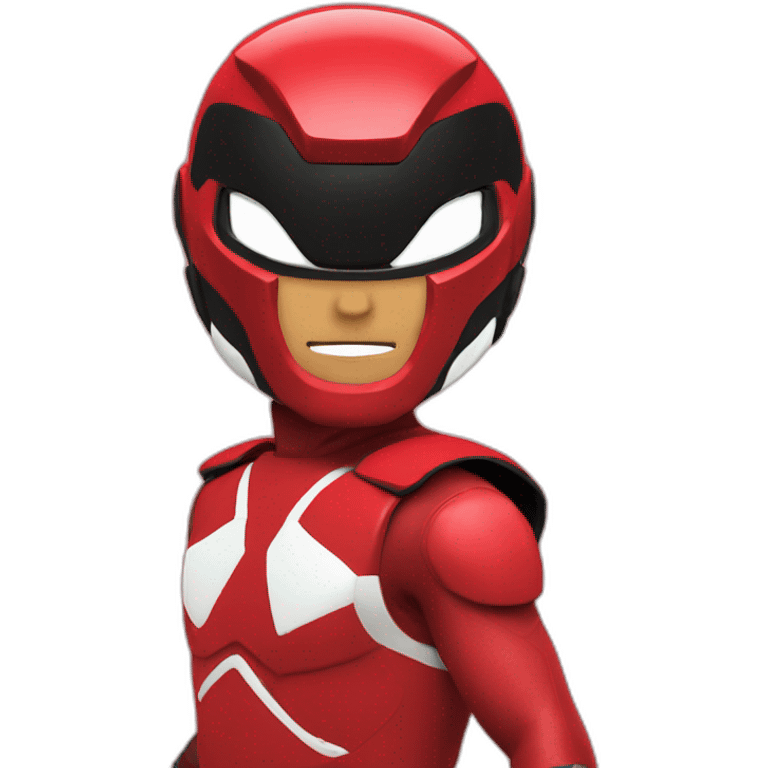 Red Ranger emoji