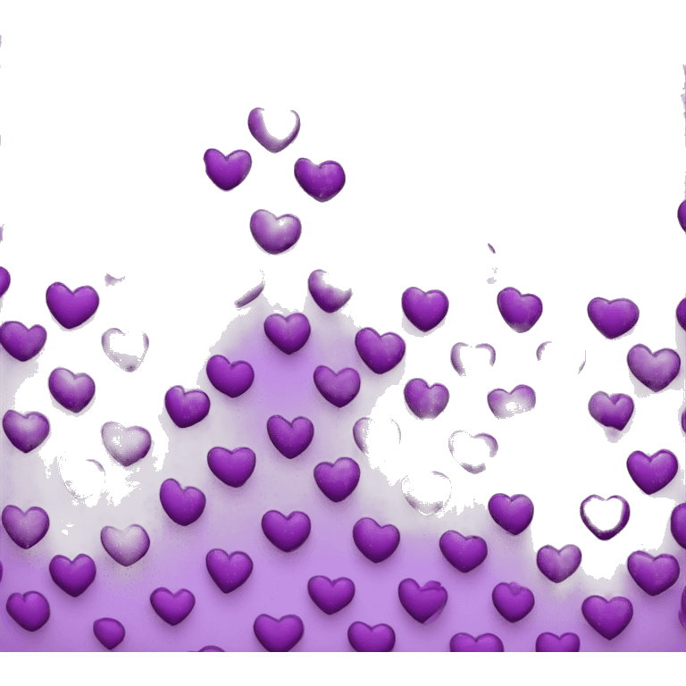 Corazón morado clarito emoji