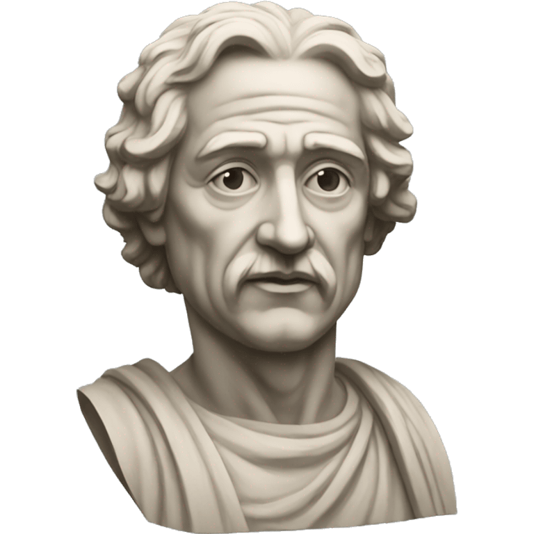 philosopher statue emoji