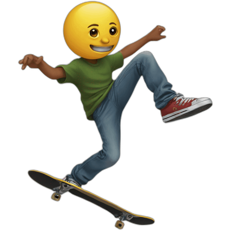 kickflip emoji