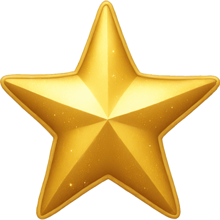 Golden star emoji