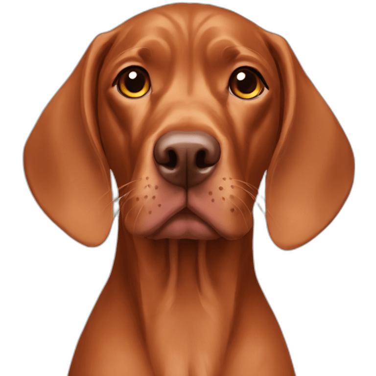 Vizsla-dog emoji