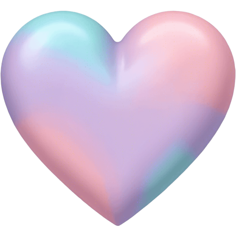 Pastel heart emoji