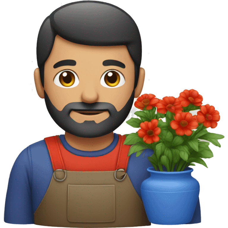 florist with Armenian flag emoji