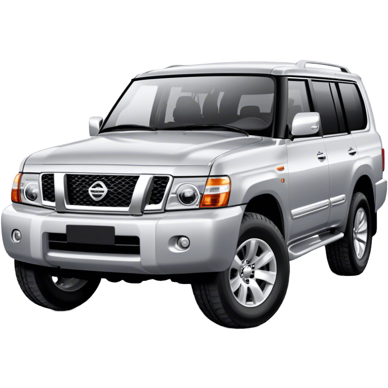 Nissan Patrol y62 - Nissan (Model Year: 2022) (Iconic colour: Silver) emoji