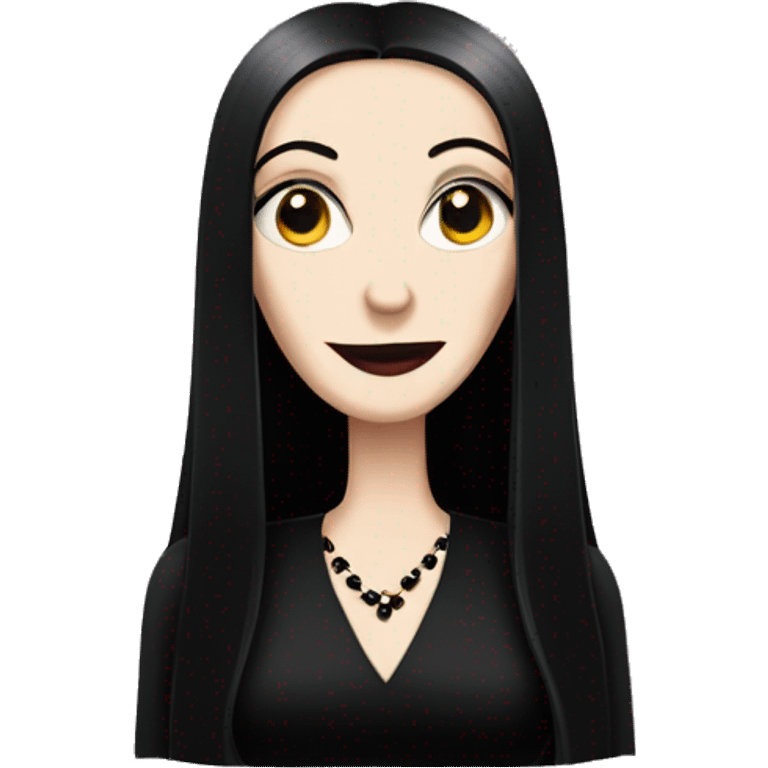 morticia addams emoji