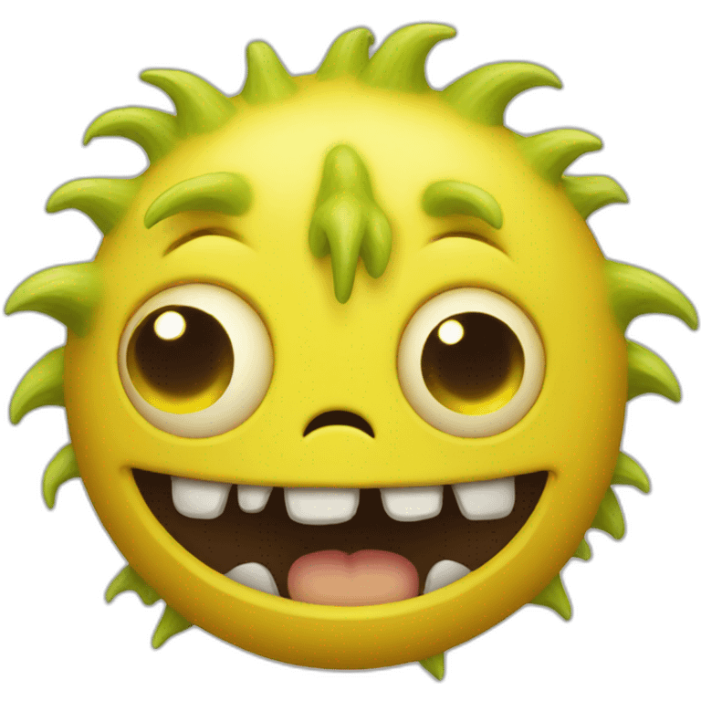 yellow monster emoji