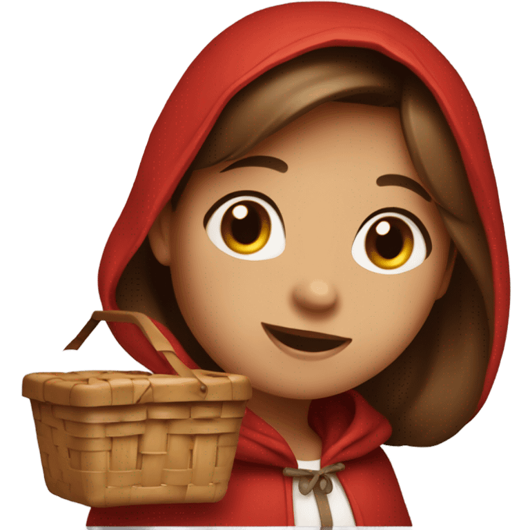 Little Red Riding Hood emoji