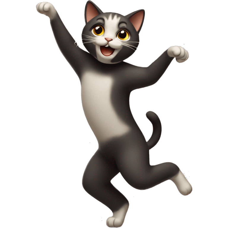 Dancing cat emoji