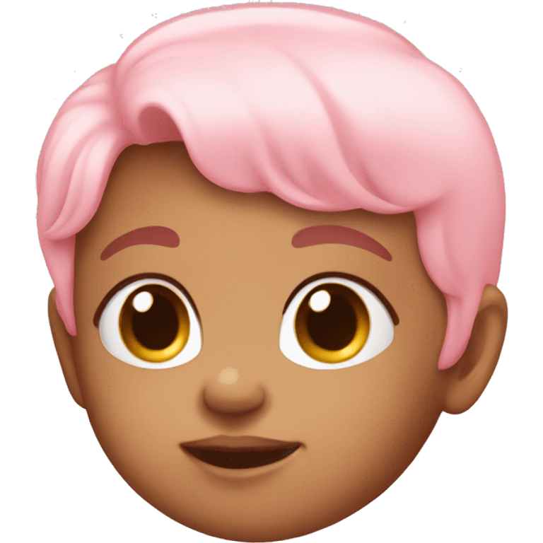 cute baby pink  emoji