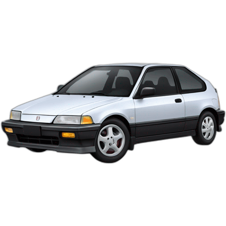 1992 honda civic hatchback emoji