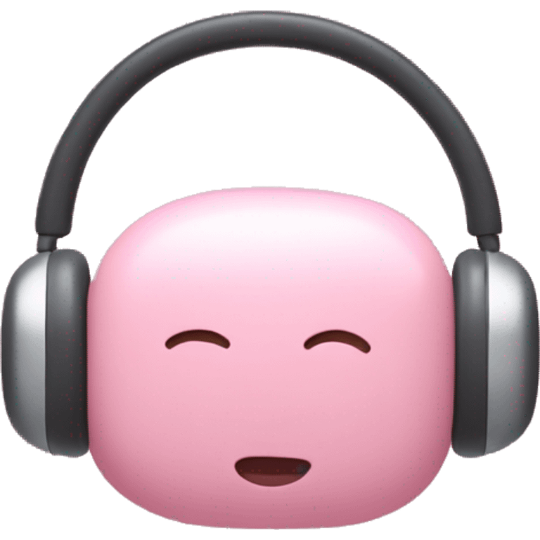 pink earpods max emoji