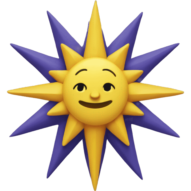 baha'i nine pointed star emoji