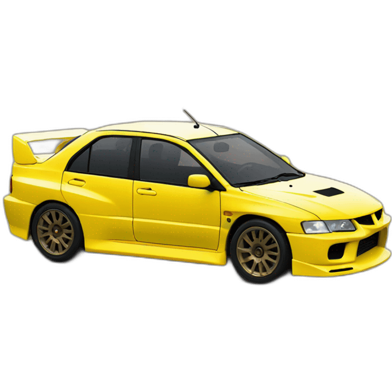 Mitsubishi evo 6 emoji