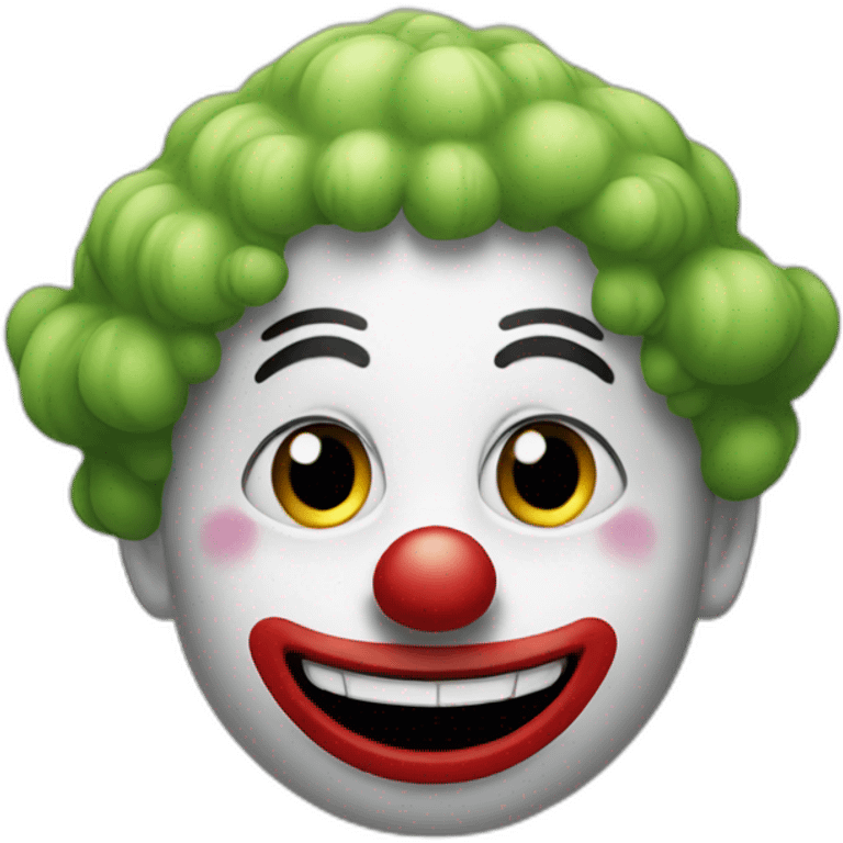 it the clown smiling emoji