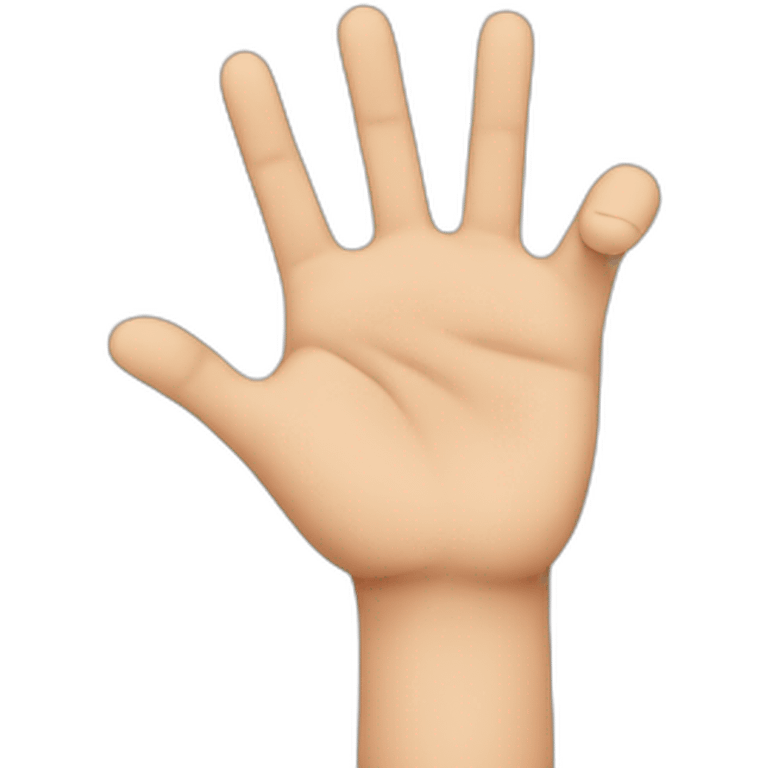 6 fingers emoji